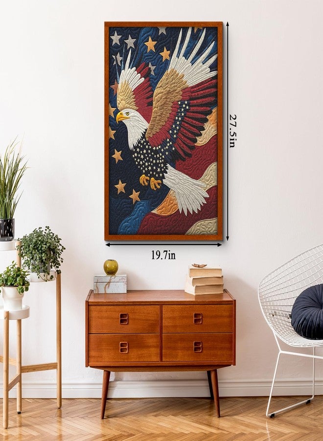 PPuzzling American Flag Eagle Puzzles for Adults 1000 Pieces, Bald Eagle Patriotic Jigsaw Puzzle, United States Freedom Bird Puzzle - Image 4